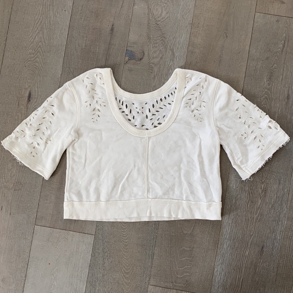 Free People sweatshirt top - Picture 3 of 6